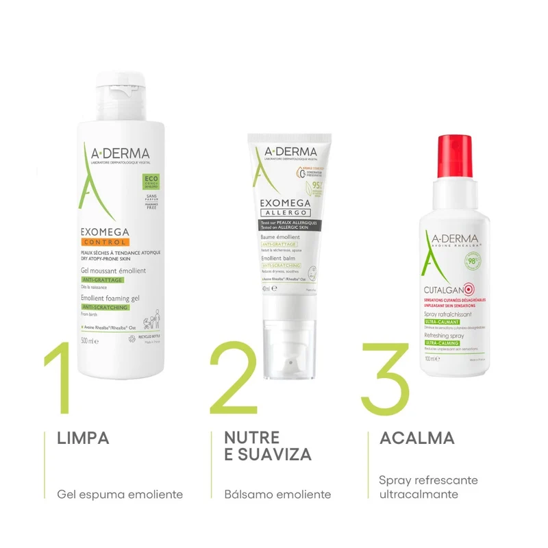 A-Derma Exomega Allergo Balsamo Emolliente 40ml