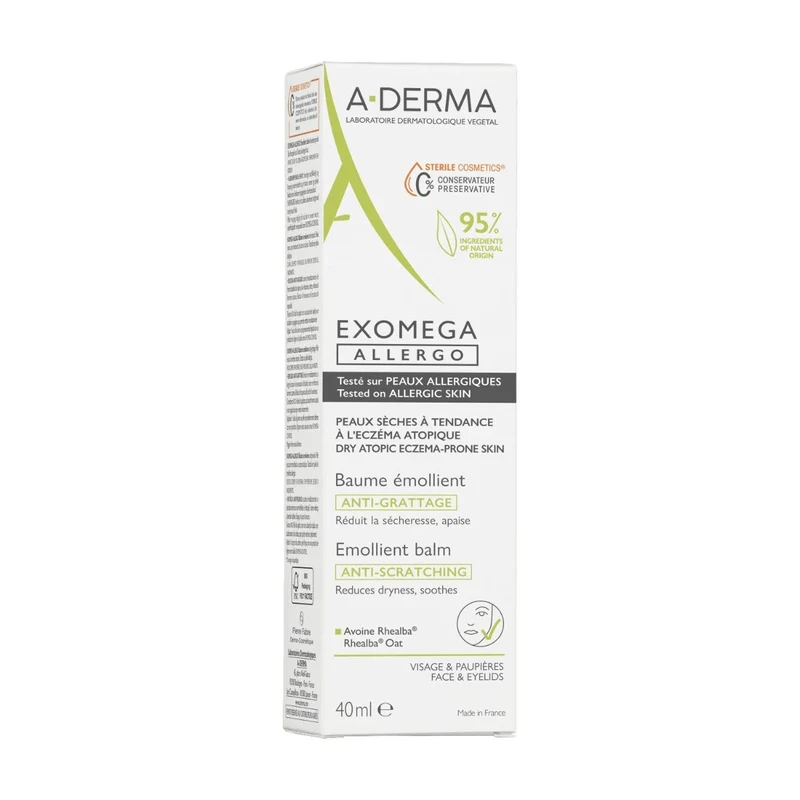 A-Derma Exomega Allergo Balsamo Emolliente 40ml
