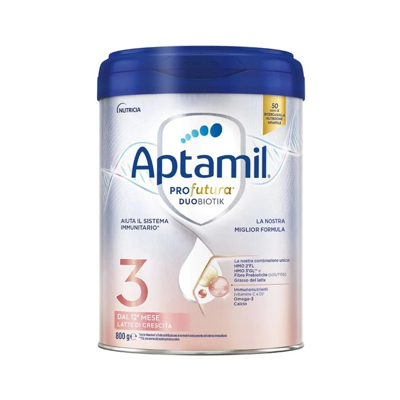 Aptamil PROfutura Duobotik Latte 3 Crescita Per Bambini 12+ Mese 800g