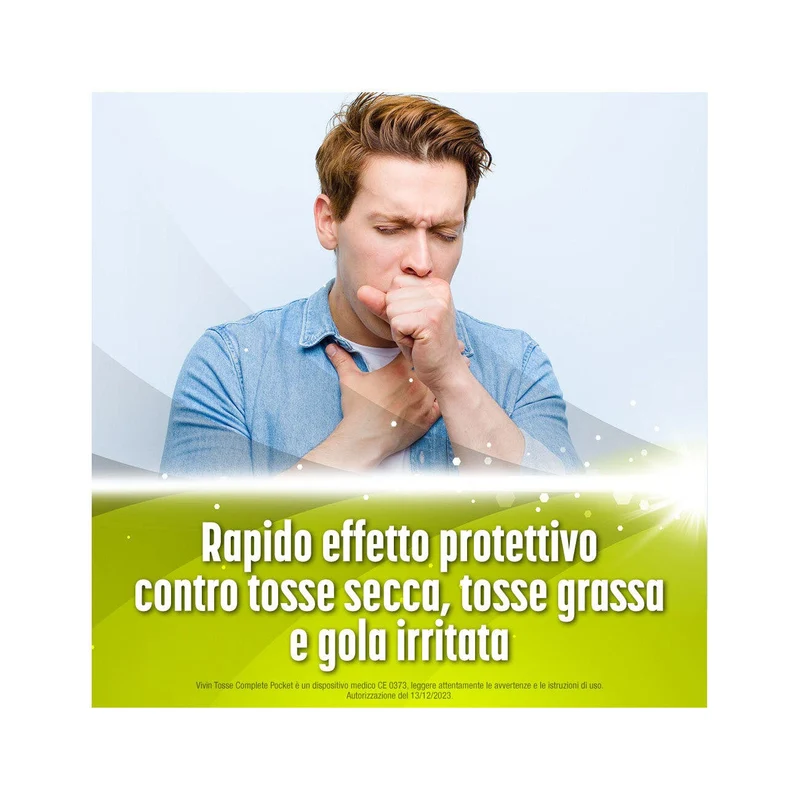 Vivin Tosse Complete 3in1 Pocket Tosse Secca Grassa Mal Di Gola 14 Stickpack