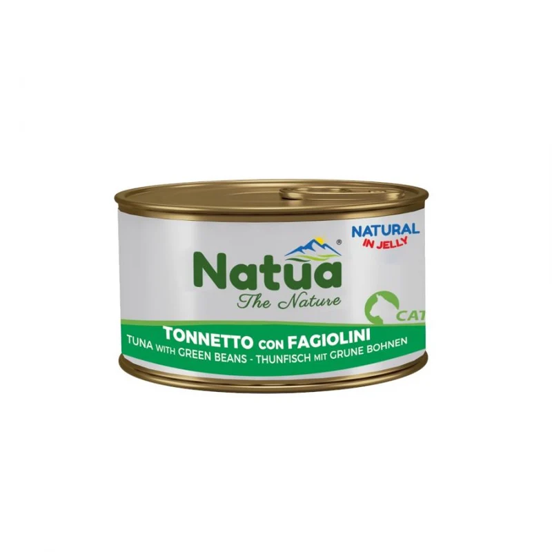 Natua Cat Natural Tonnetto Fagiolini Jelly 85g Lattina