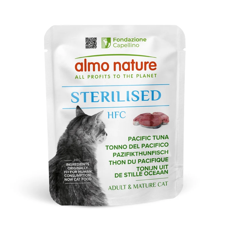 Almo Nature HFC Sterilised Cats - Tonno del Pacifico 50g