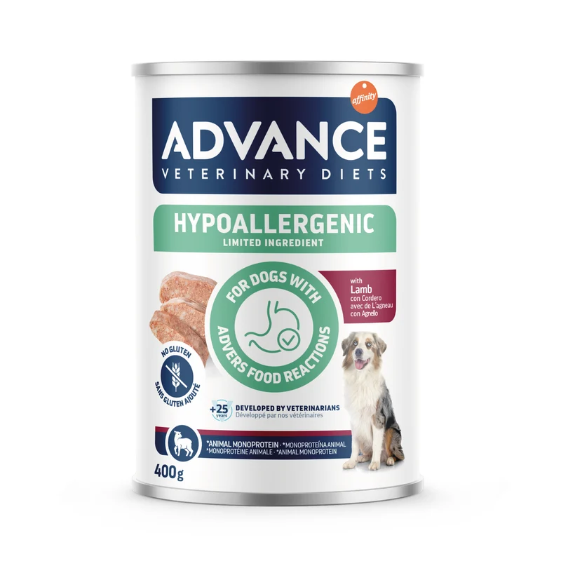 ADVANCE DOG DRY DIET Hypo Lamb Dog 400g Lattina
