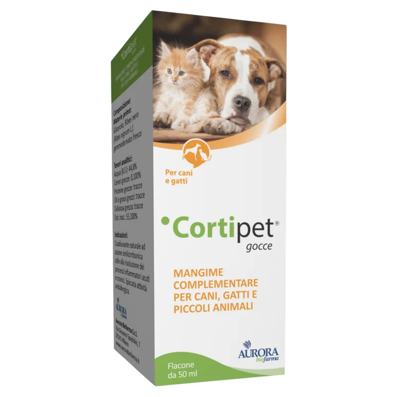 AURORA Cortipet Gocce 50ml Cane e Gatto