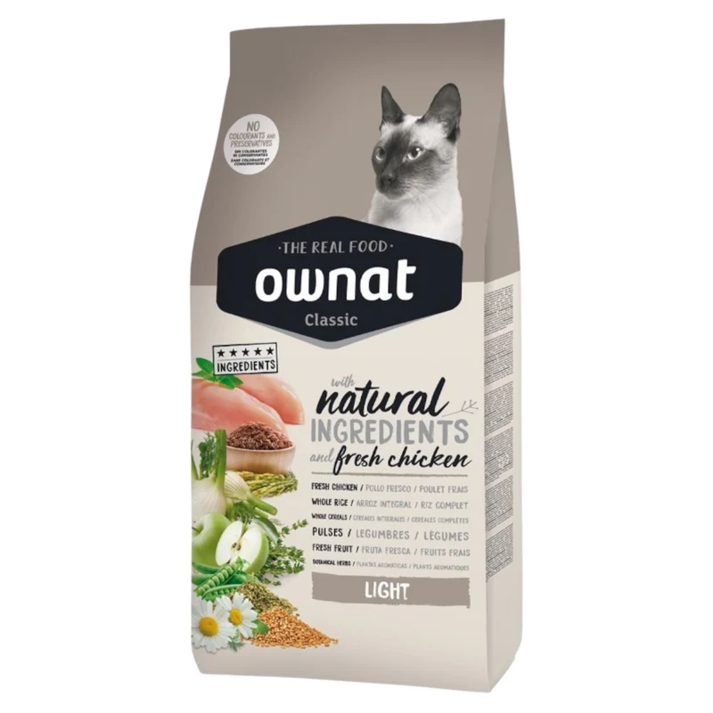 OWNAT Gatto Classic Light 1,5Kg