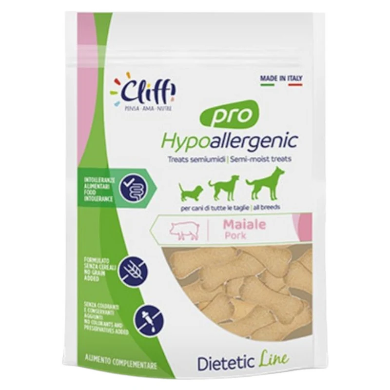 CLIFFI Snack Cane Hypoallergenic Maiale 100gr