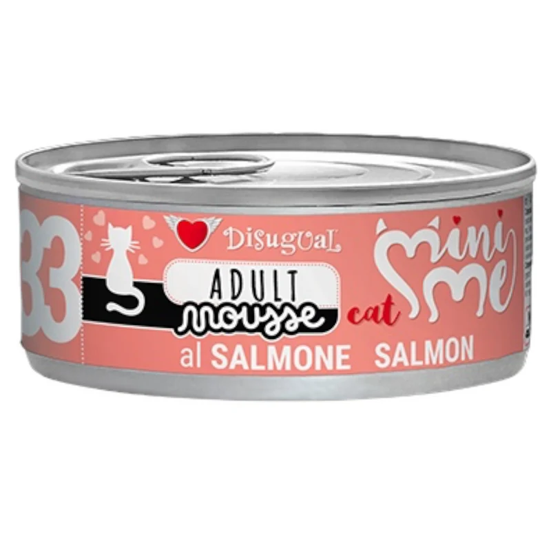 DISUGUAL Gatto Mini Me 33 Mousse al Salmone 85gr