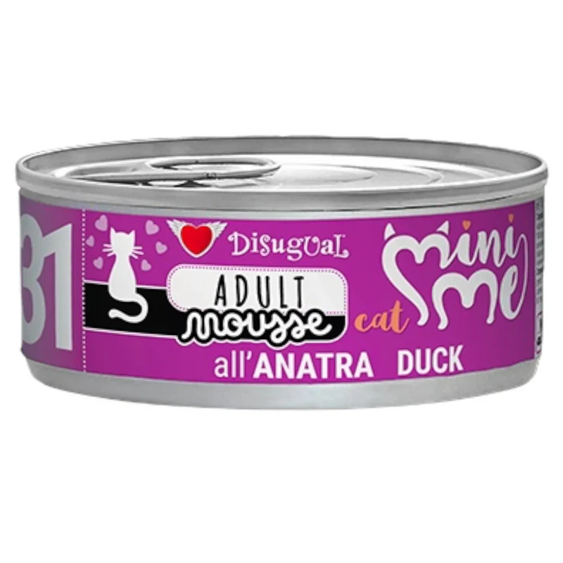 DISUGUAL Gatto Mini Me 31 Mousse all'Anatra 85gr