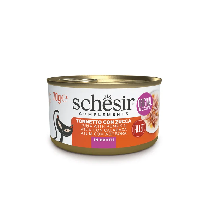 Schesir Tonnetto con Zucca in Brodo 70g Lattina
