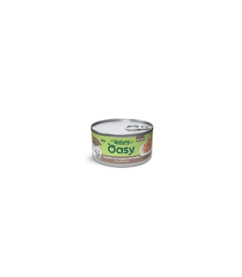OASY Natury Soft Jelly Tonnetto con Vongole 85g