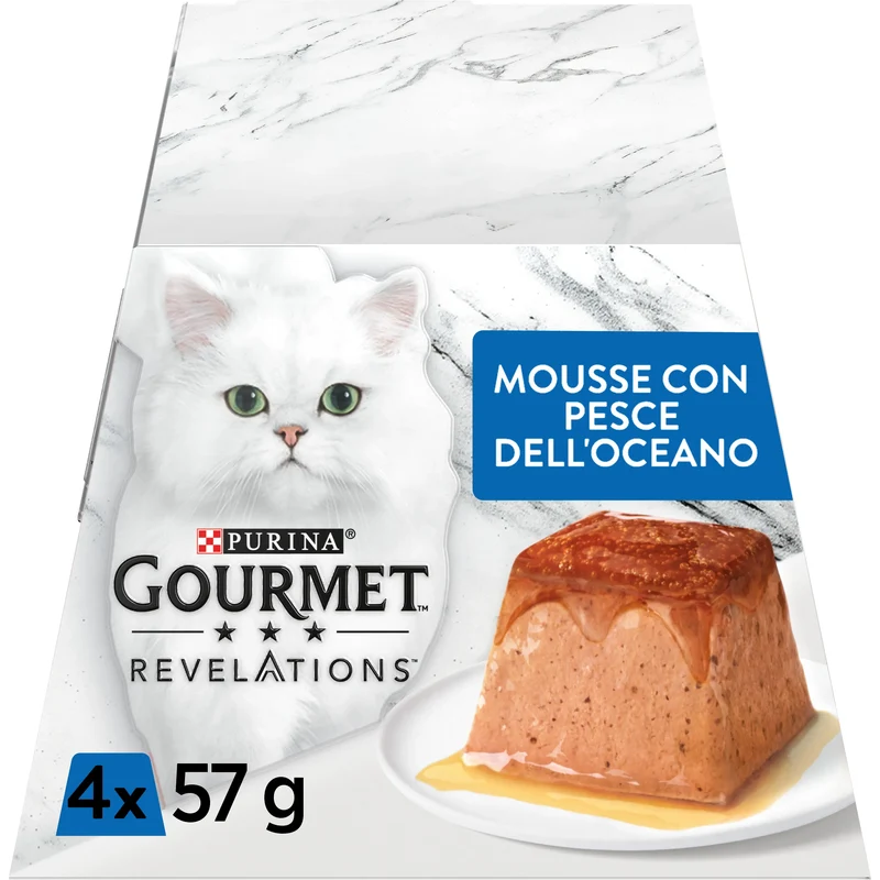 Gourmet Revelations Mousse Pesce dell’Oceano 4x57 g
