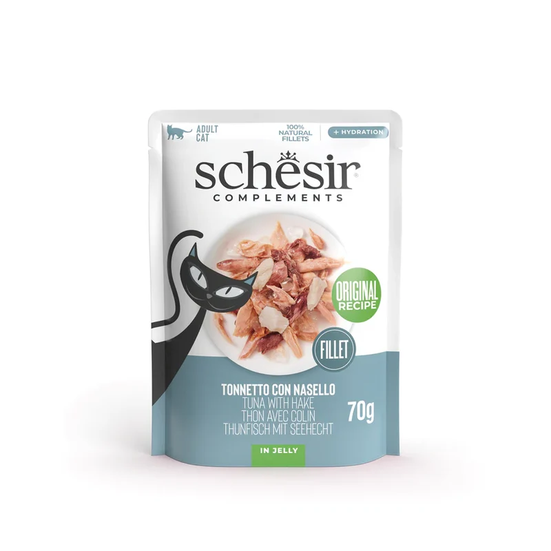 Schesir Tonnetto con Nasello in Gelatina 70 g