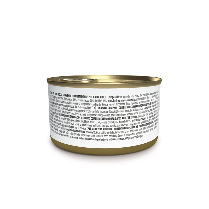 Schesir Tonnetto con Zucca in Gelatina 70g - Umido Gatto