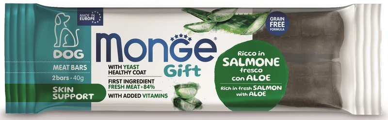 Monge Gift Ricco in Salmone Fresco con Aloe – Skin Support40g