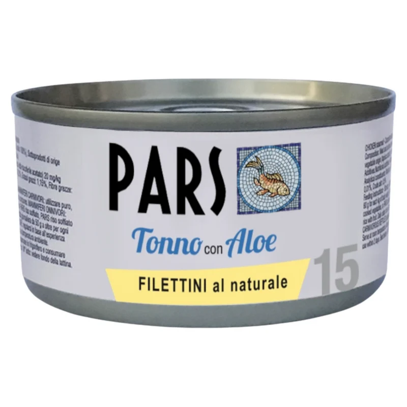 PARS 15 Filettini Naturali Tonno con Aloe 85Gr