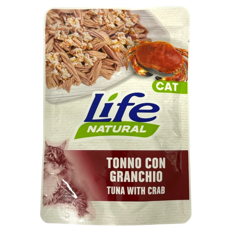 LIFE Cat Tonno con Granchio 70gr in busta