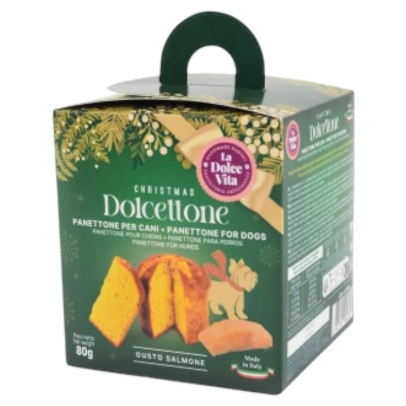 Leopet Dolcettone Panettone al Salmone per cani