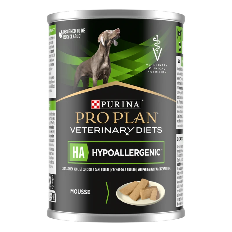 PURINA Cane Veterinary HA Hypoallergenic Mousse 400gr