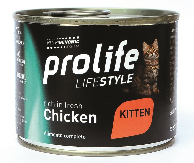 Prolife Cat Wet Kitten Pollo 200gr