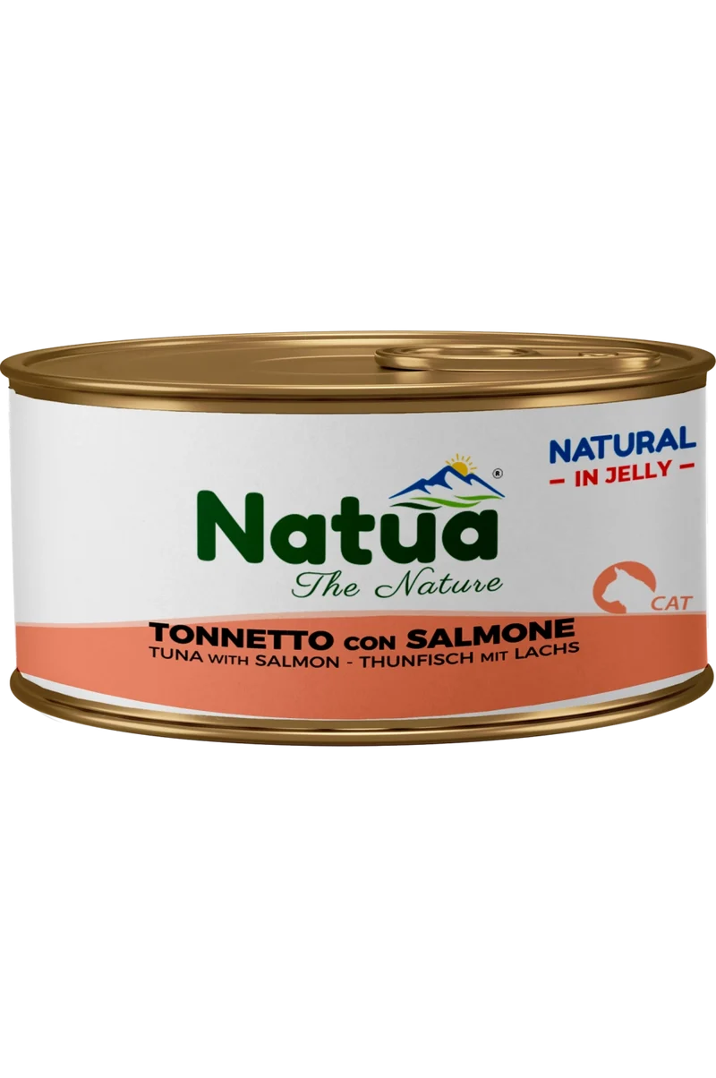 Natua Cat Natural Tonnetto Salmone Jelly 85g Lattina