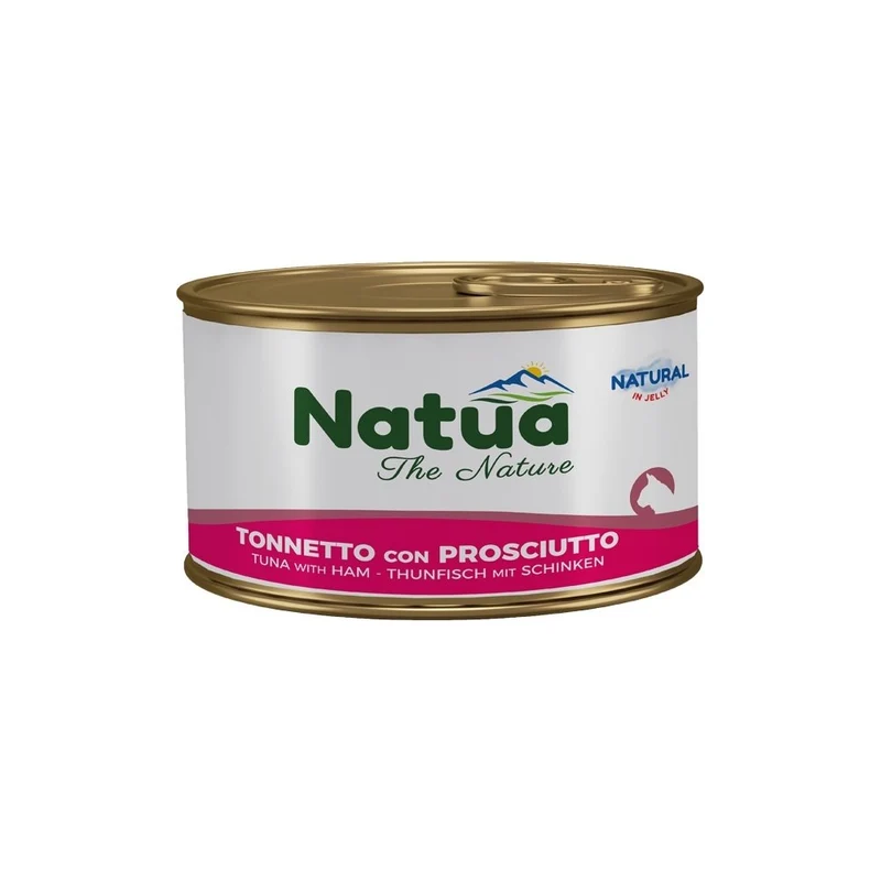 Natua Cat Natural Tonnetto Prosciutto Jelly 85g Lattina
