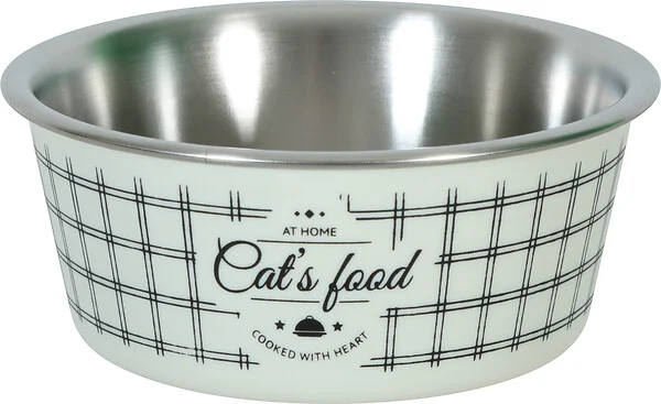 Zolux Ciotola Antiscivolo in Acciaio Inox per Gatti – 400 ml