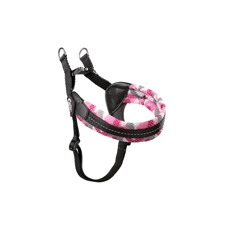 TRE PONTI Pettorina Easy Fit Rete Sottopancia Regolabile Rosa Camouflage Mis.4