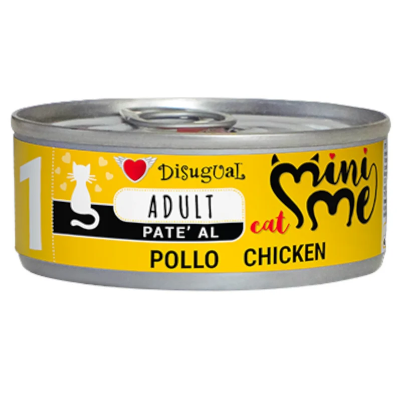 DISUGUAL Gatto Mini Me 1 Patè al Pollo 85gr