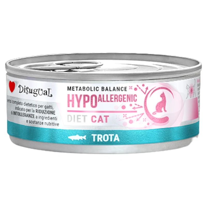 DISUGUAL Cat Hypoallergenic Patè alla Trota 85gr