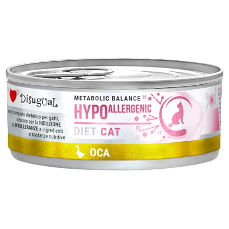 DISUGUAL Cat Hypoallergenic Patè all'Oca 85gr