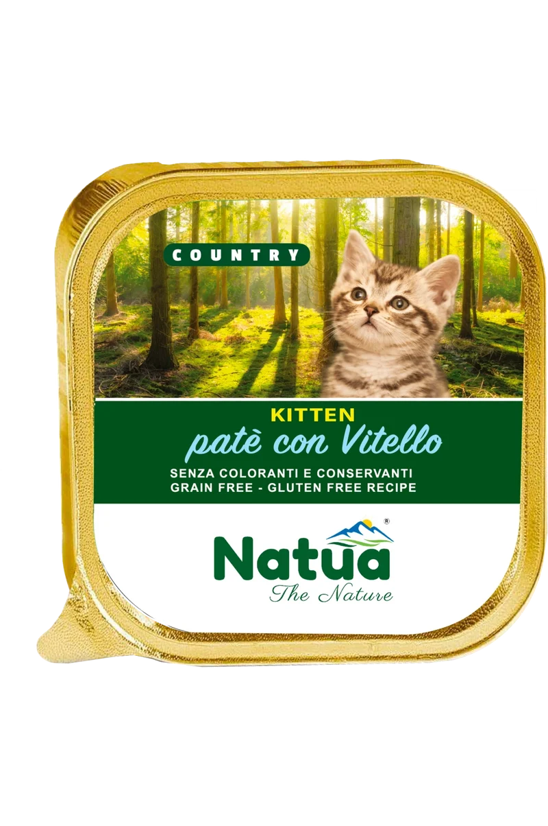 Natua Country Kitten Paté Vitello 100 g