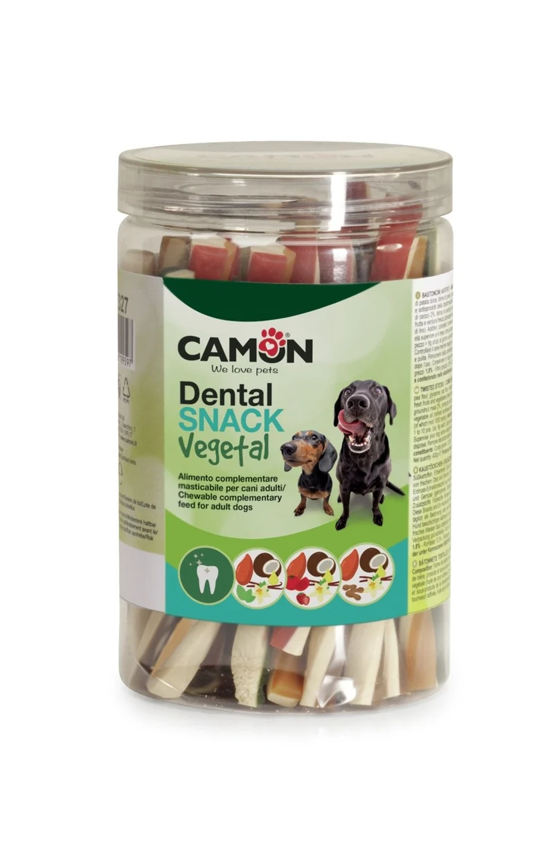 Camon VegTwist Snack Vegetale Bastoncini Avvitati – 150 g