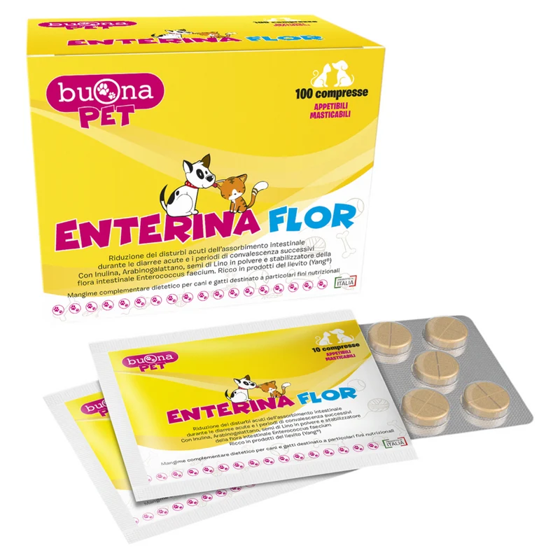 BUONAPET Enterina Flor 100cpr