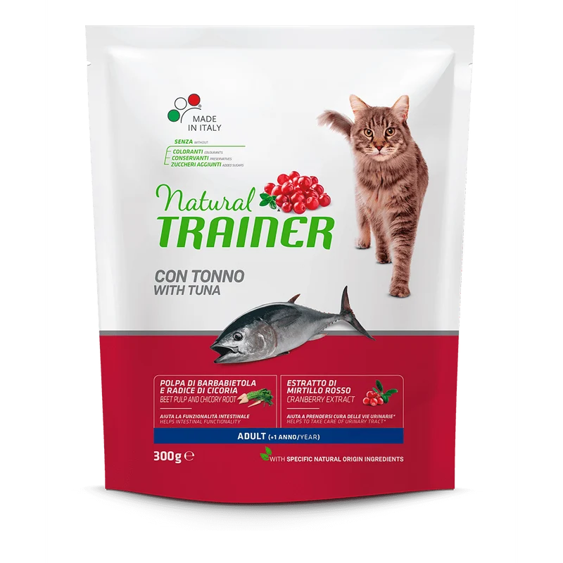 Natural Trainer Adult con Tonno 300g - Gatti Adulti