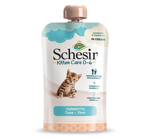 Schesir gatto kitten care tonno 150g