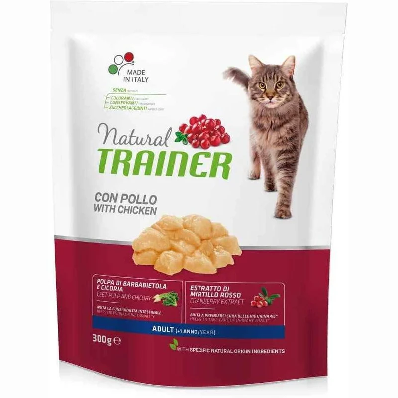 Natural Trainer Adult con Pollo 300g - Gatti Adulti
