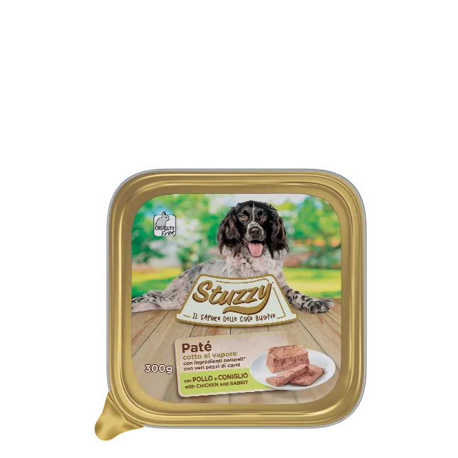 Stuzzy Paté Classico Pollo e Coniglio 300g – Cane Adulto