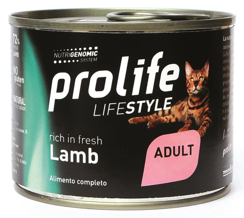 Prolife LifeStyle Adul Agnello 200g - Gatto Sensibile