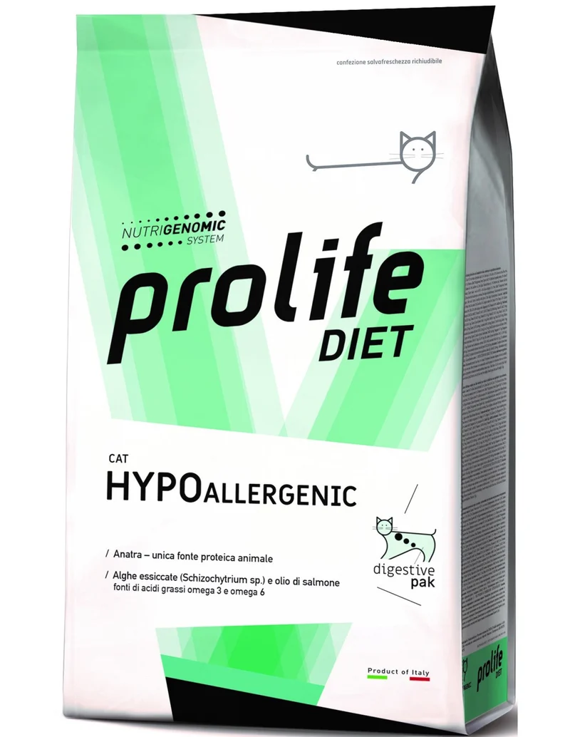 Prolife Diet Hypoallergenic Anatra 1,5kg - Gatto
