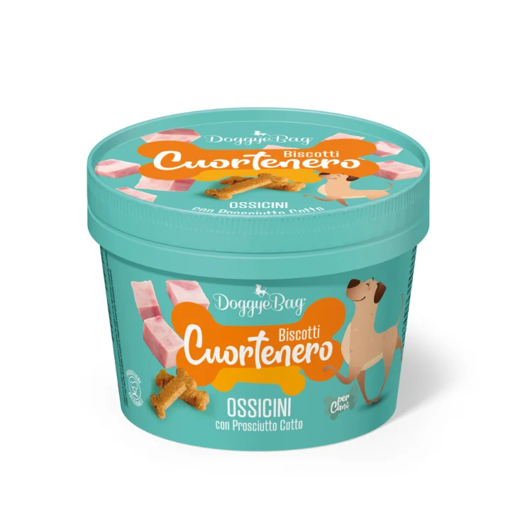 DoggyeBag Cuortenero Ossicini Prosciutto Cotto 150 g