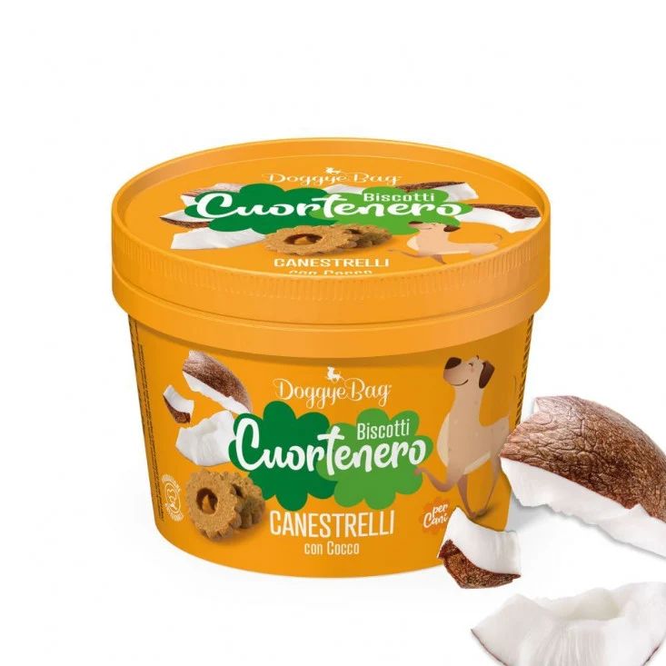 DoggyeBag Cuortenero Canestrelli con Cocco 150 g