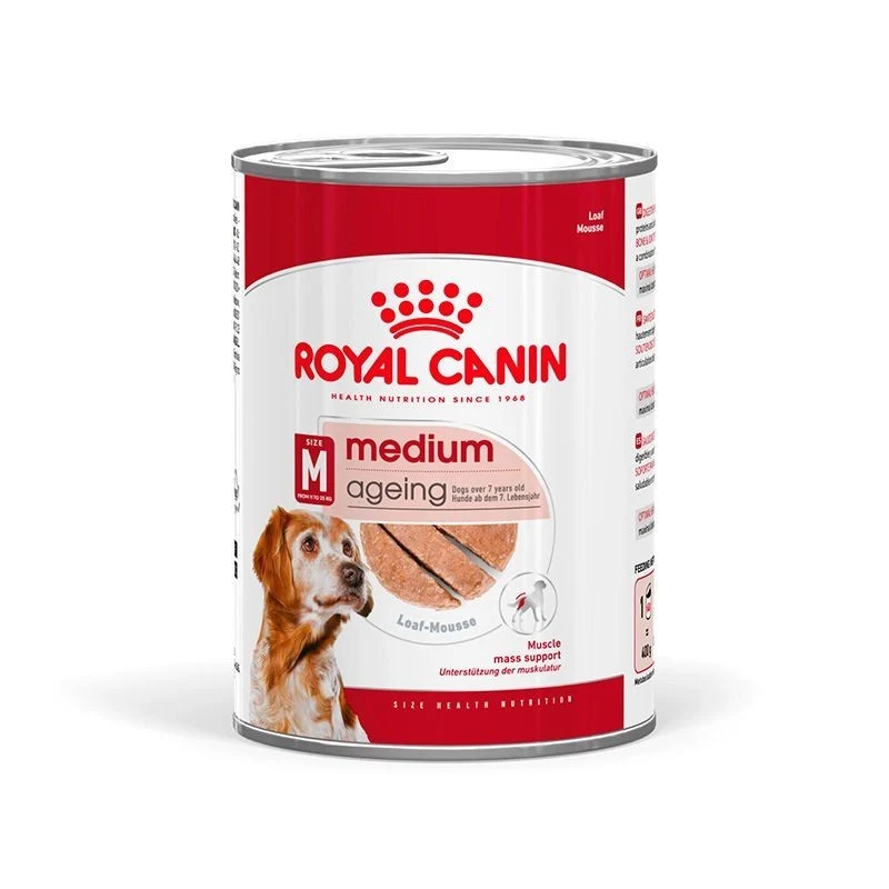 Royal Canin Medium Ageing Patè 410g - Cibo Umido per Cani