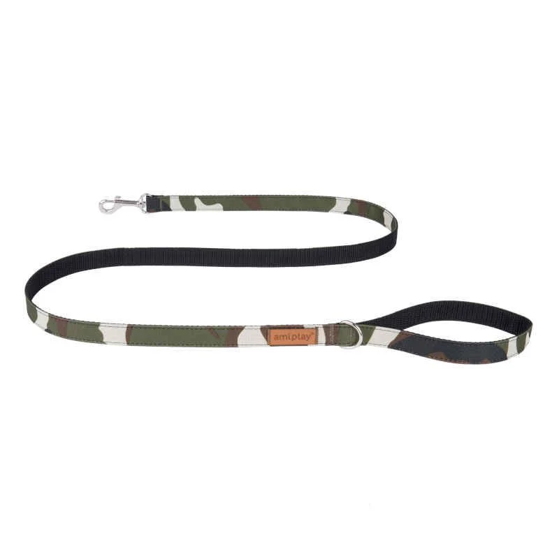 AMIPLAY Guinzaglio Regolabile ADVENTURE Militare