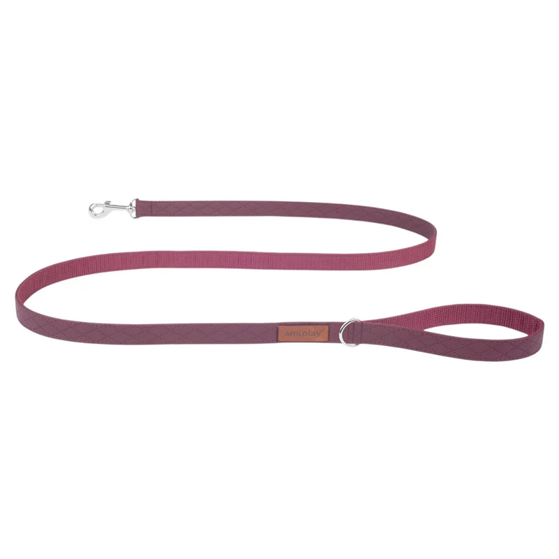 AMIPLAY Guinzaglio LINCOLN-CAMBRIDGE Borgogna