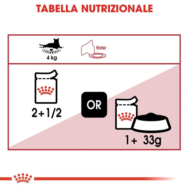 Royal Canin Instinctive Umido in Gelatina per Gatti 12x85g