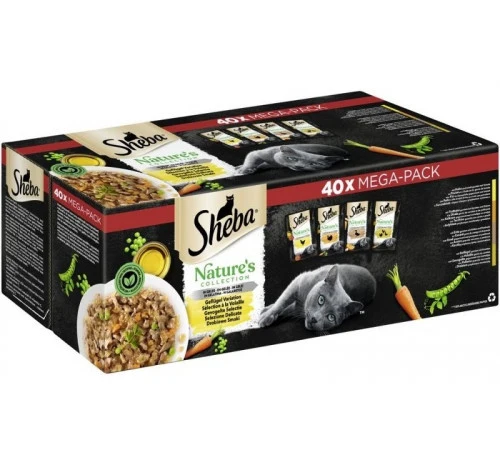 Sheba Busta Nature's Collection Selezione Delicata in Gel 40X85 gr