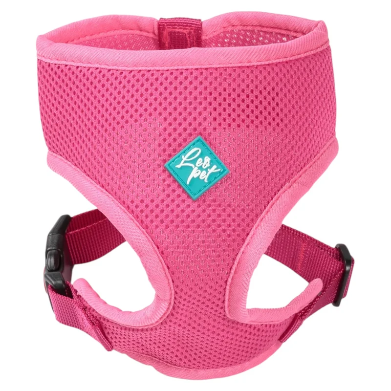 LEOPET Pettorina Traspirante Rosa
