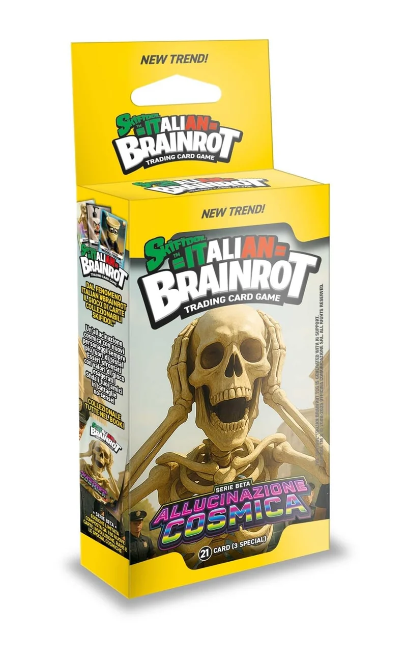 Skifidol Brainrot Trading Card Game Allucinazione Cosmica