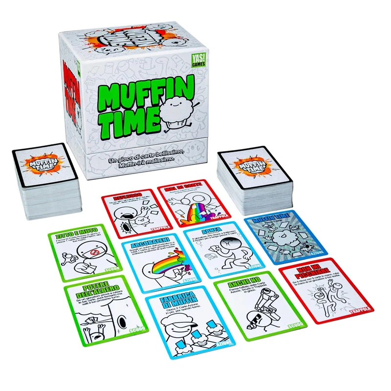Yas Games - Muffin Time - L'Unico in Italiano - Party Game - Da 2 a 8 giocatori dai 13 anni in su