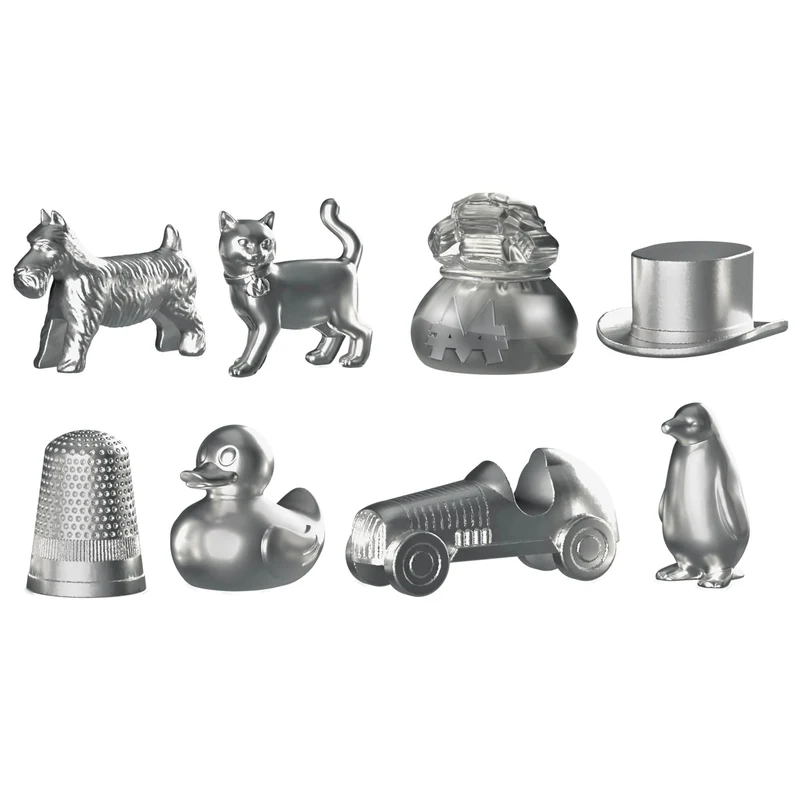 Hasbro Gaming, Monopoly, Gioco da Tavolo, Ideale per Famiglia e Amici, per Bambini e Bambine da 8 Anni in Su, Include Vaschetta Contenitore e Pedine Più Grandi, per 2-6 Giocatori, in Italiano